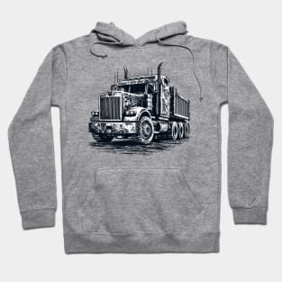 Trailer Truck Hoodie